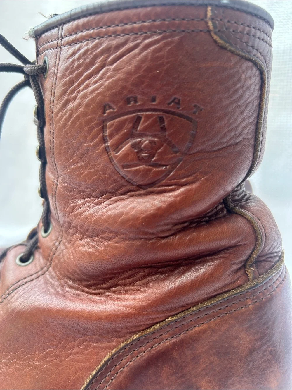 Ariat leather lace